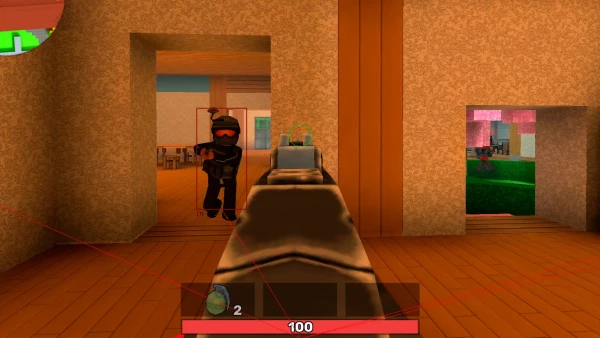 Phoenix-Hack for KUBOOM — powerful cheat (Aimbot + Wallhack + Through Wall Shot)